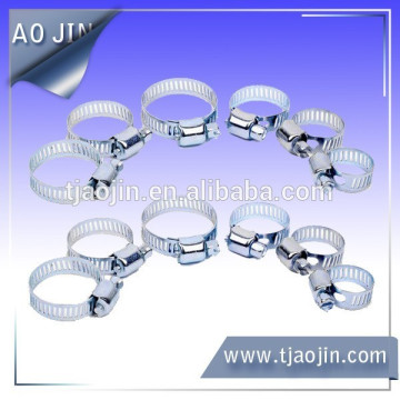 Mini American style galvanized hose clamp 8mm,hose clamp